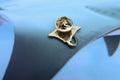 Sting Ray Gold Lapel Pin