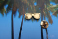 Sunglasses Gold Lapel Pin