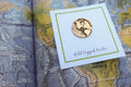 The Americas Gold Lapel Pin