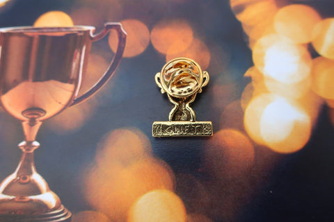 1st Place Trophy Gold Lapel Pin