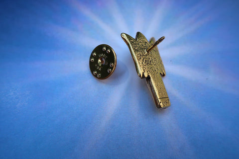 Angel Gold Lapel Pin