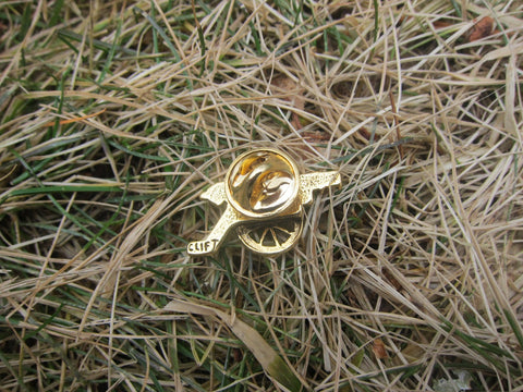 Cannon Gold Lapel Pin