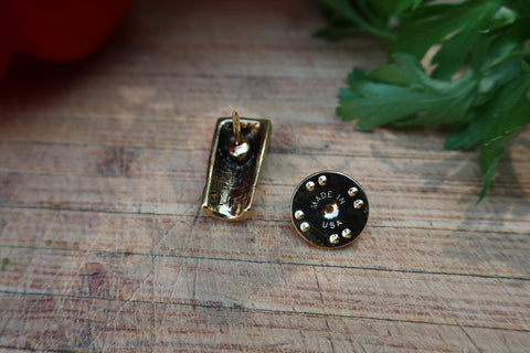 Chef's Toque Gold Lapel Pin
