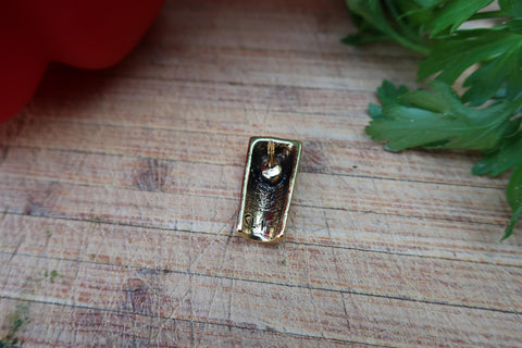 Chef's Toque Gold Lapel Pin
