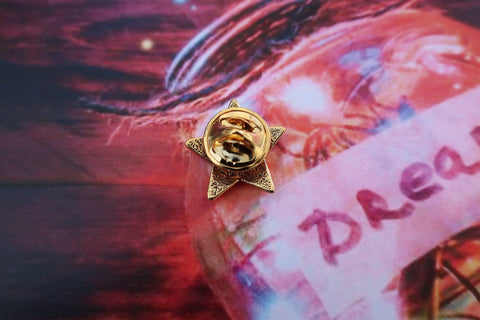 Dream Star Gold Lapel Pin
