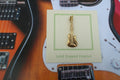 Electric Guitar Gold Lapel Pin