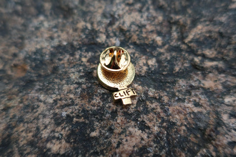Votes for Women Gold Lapel Pin