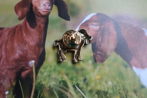 Goat Gold Lapel Pin