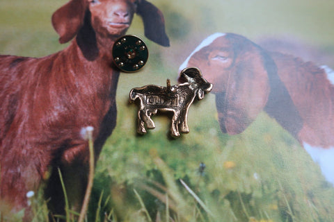 Goat Gold Lapel Pin