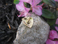 Heart Gold Lapel Pin