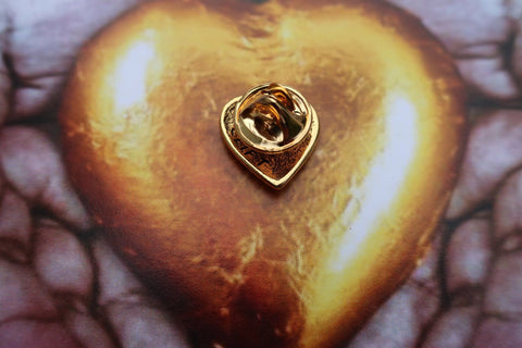 Heart of Gold Gold Lapel Pin
