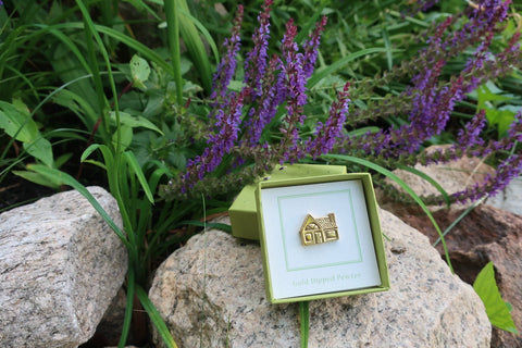 House Gold Lapel Pin