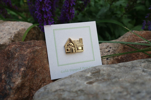 House Gold Lapel Pin