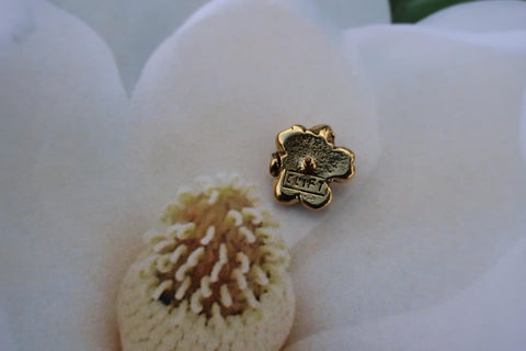 Magnolia Gold Lapel Pin