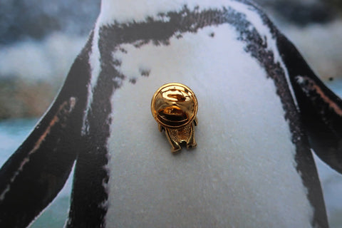 Penguin Gold Lapel Pin