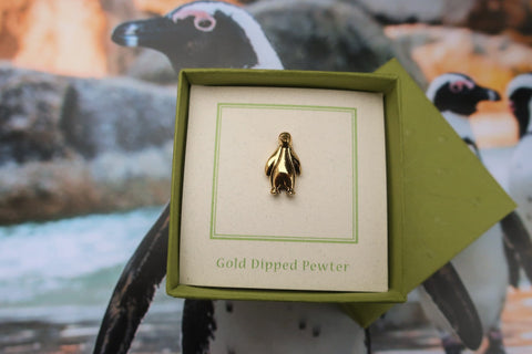 Penguin Gold Lapel Pin
