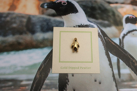 Penguin Gold Lapel Pin