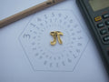 Pi Gold Lapel Pin