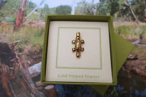 Platypus Gold Lapel Pin