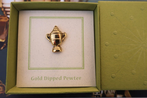 Trophy Gold Lapel Pin