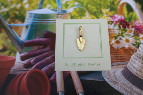 Trowel Gold Lapel Pin