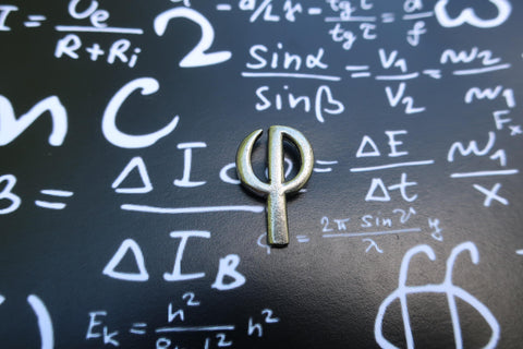 Golden Ratio Lapel Pin