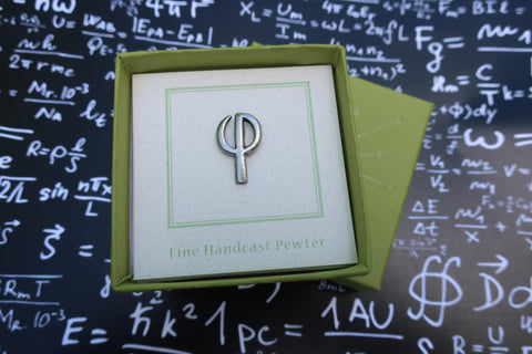 Golden Ratio Lapel Pin