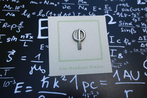 Golden Ratio Lapel Pin