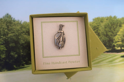 Golf Bag Lapel Pin