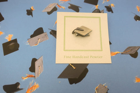 Graduation Cap Lapel Pin