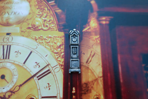 Grandfather Clock Lapel Pin