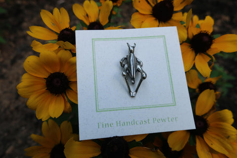 Grasshopper Lapel Pin