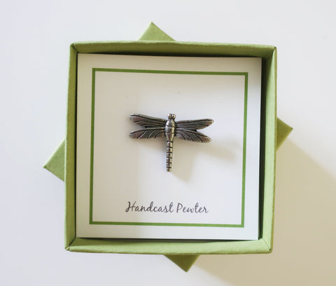 Sage Green Lapel Pin Gift Box