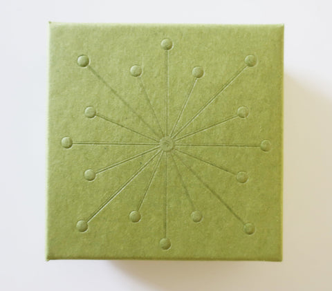 Sage Green Lapel Pin Gift Box