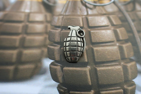 Grenade Lapel Pin