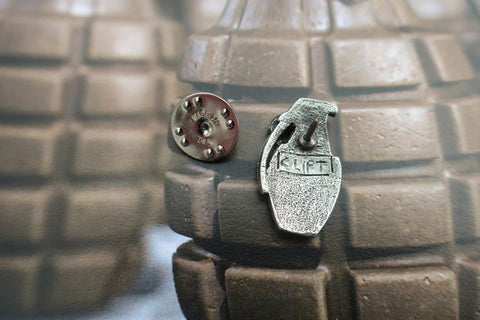 Grenade Lapel Pin