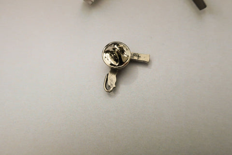 Hair Dryer Lapel Pin