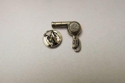 Hair Dryer Lapel Pin
