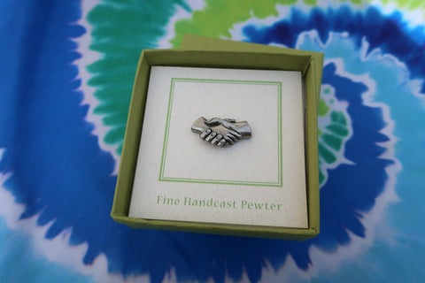 Handshake Lapel Pin