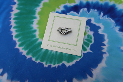 Handshake Lapel Pin