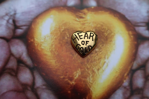 Heart of Gold Gold Lapel Pin