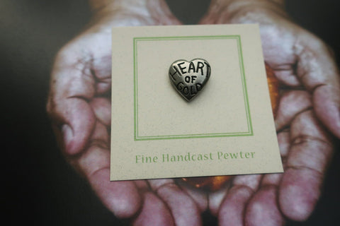 Heart of Gold Lapel Pin