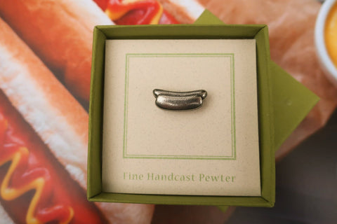 Hot Dog Lapel Pin
