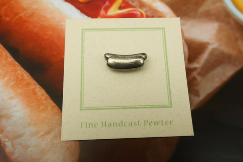 Hot Dog Lapel Pin