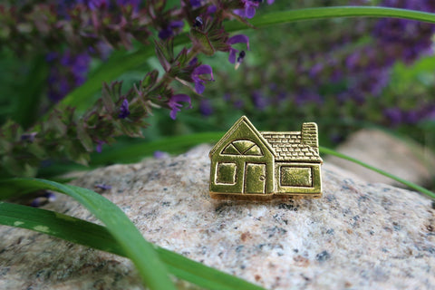 House Gold Lapel Pin