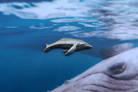 Humpback Whale Lapel Pin