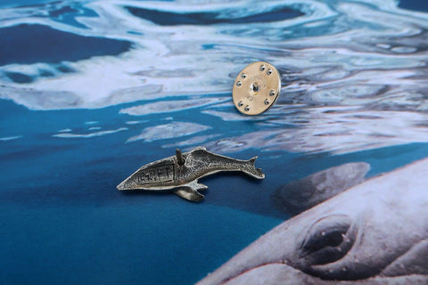 Humpback Whale Lapel Pin