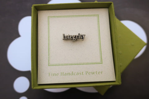 Integrity Lapel Pin