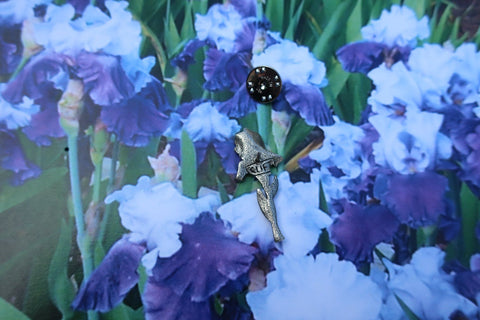 Iris Lapel Pin