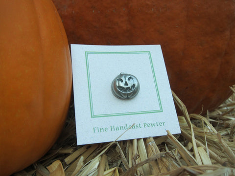 Jack O' Lantern Lapel Pin